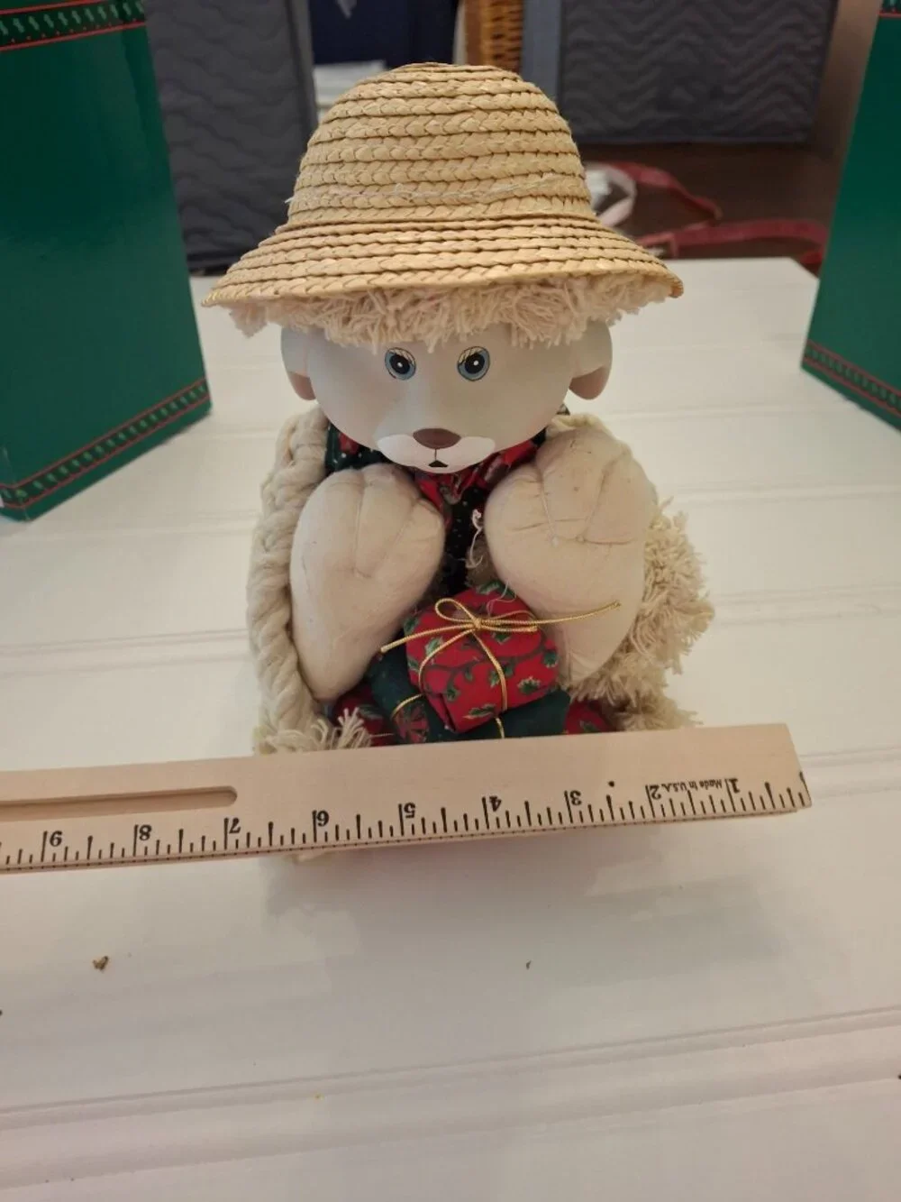 VTG House of Lloyd Christmas Around the World Floyd Bunny Rabbit Doll w Box 1994